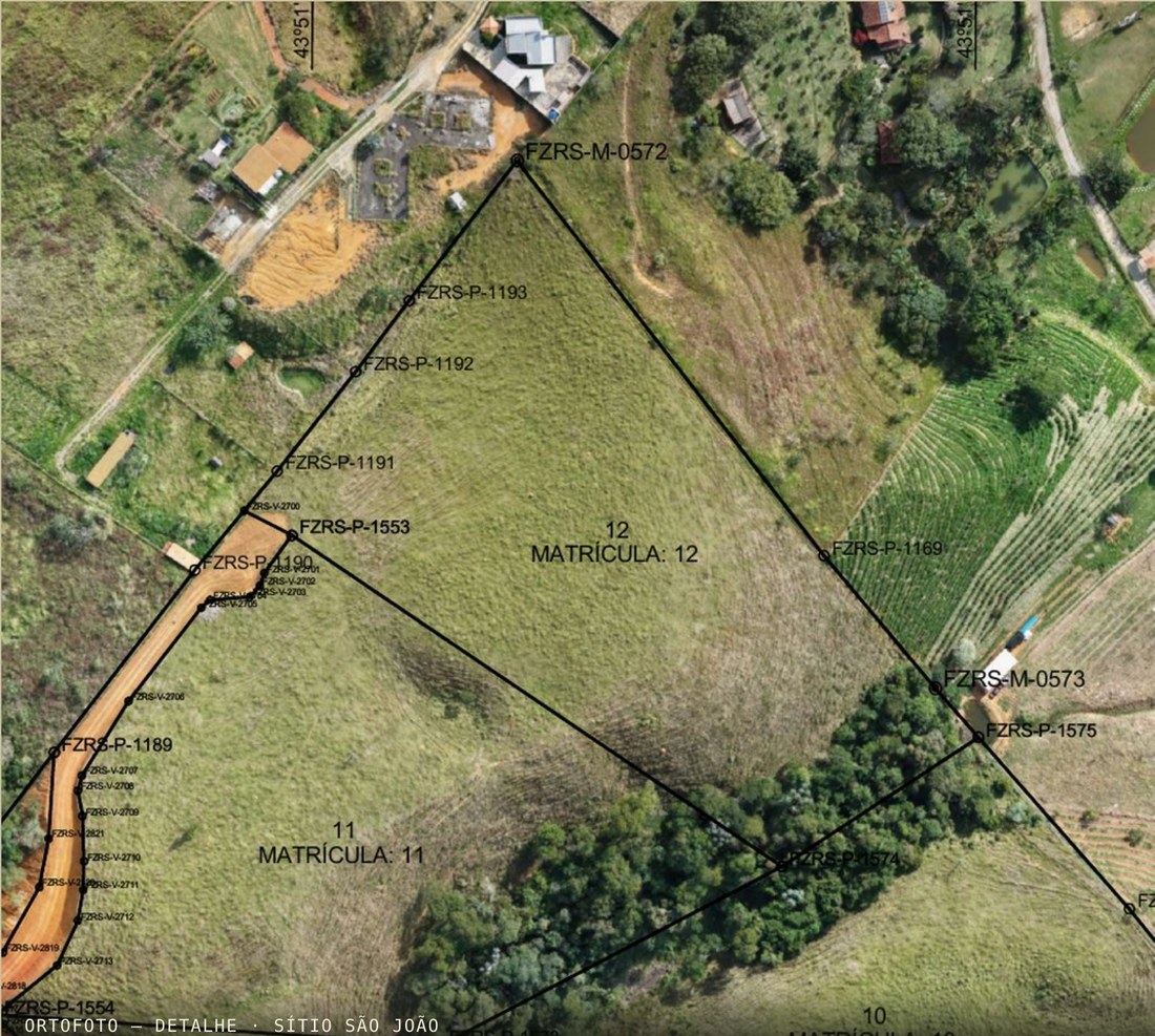 Ortofoto do lote 12